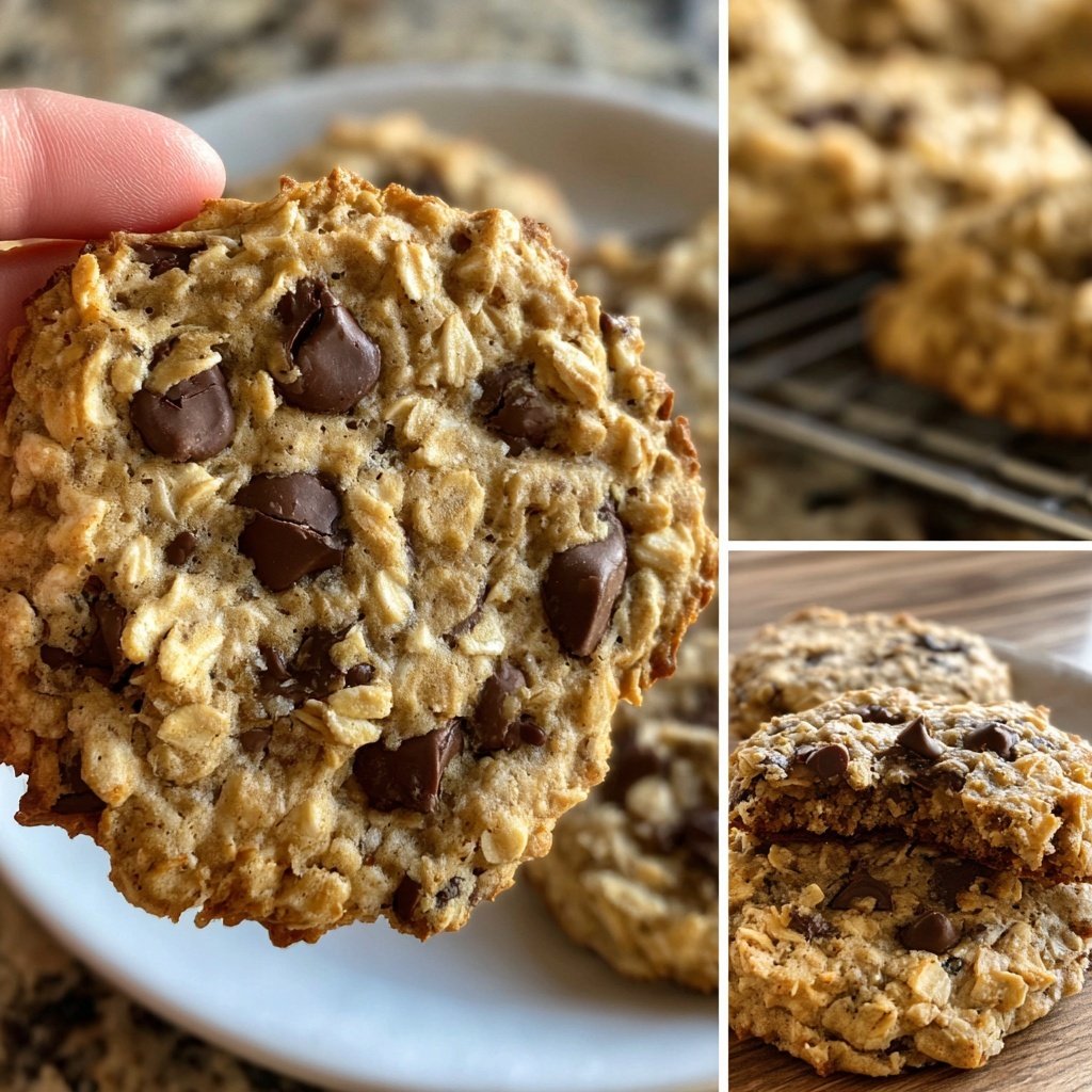 Oatmeal Chocolate Chip Breakfast Cookies​