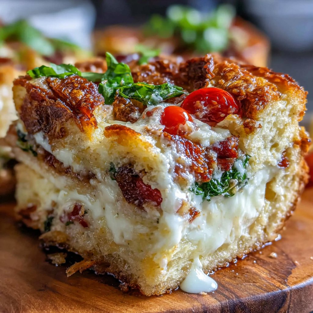 Breakfast Casserole with Croissants