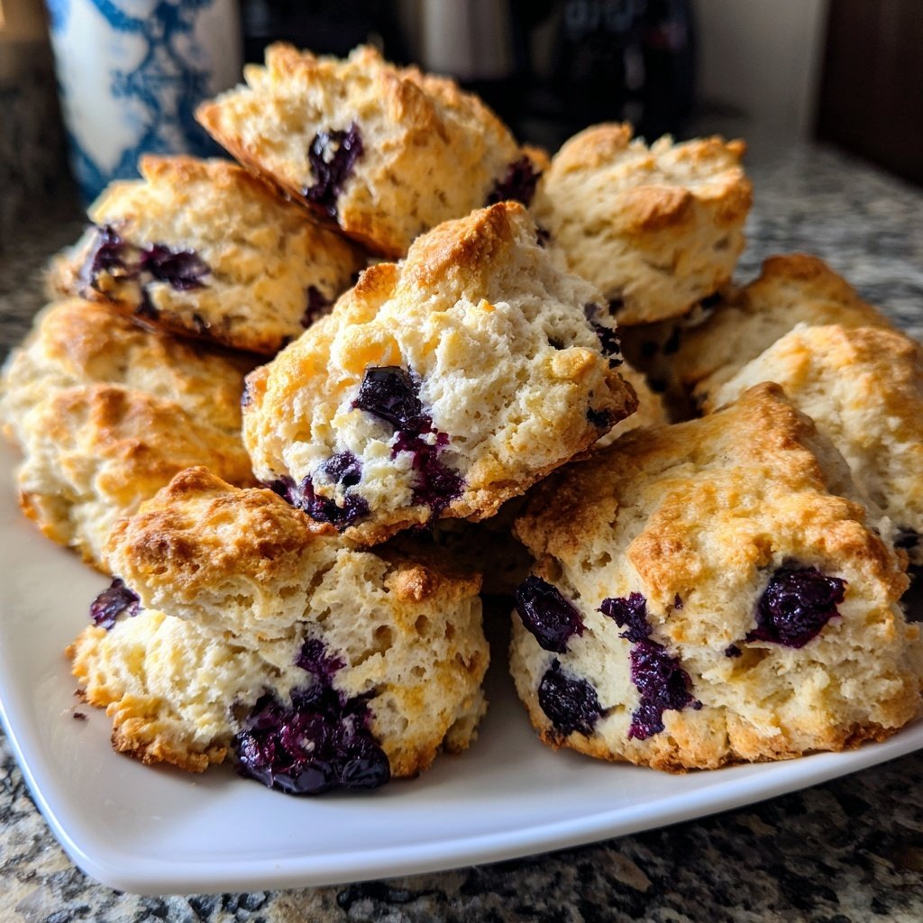 Blueberry Biscuits