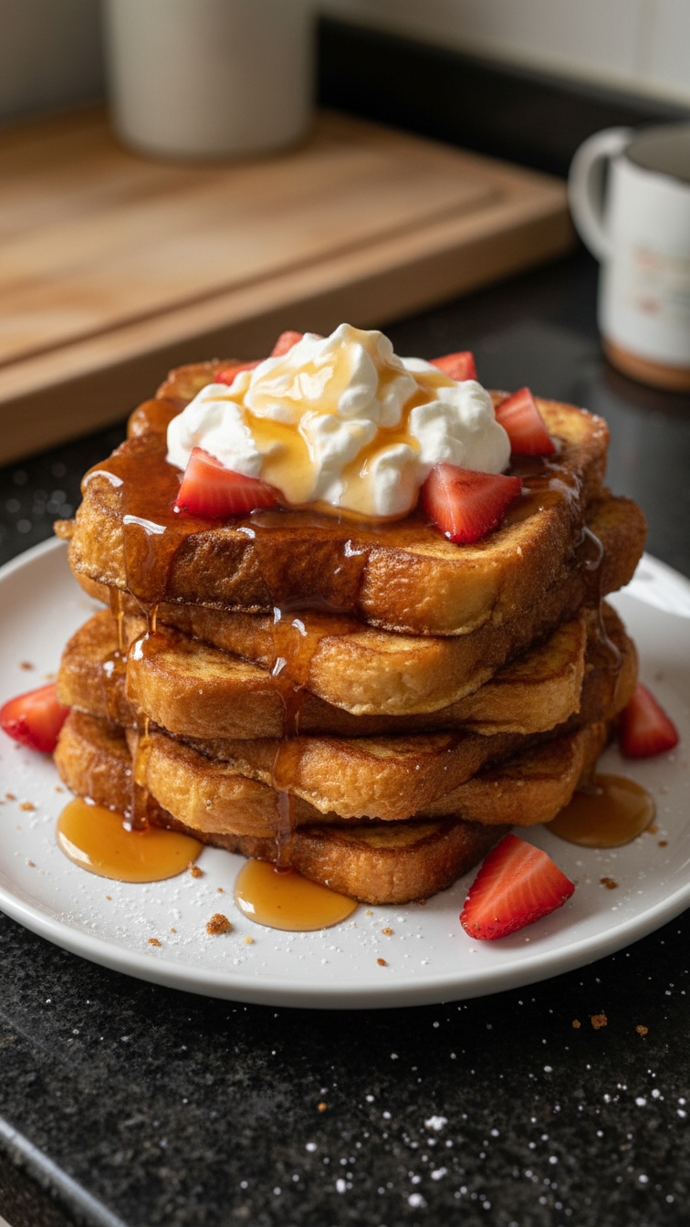 Love-Inspired French Toast Stacks