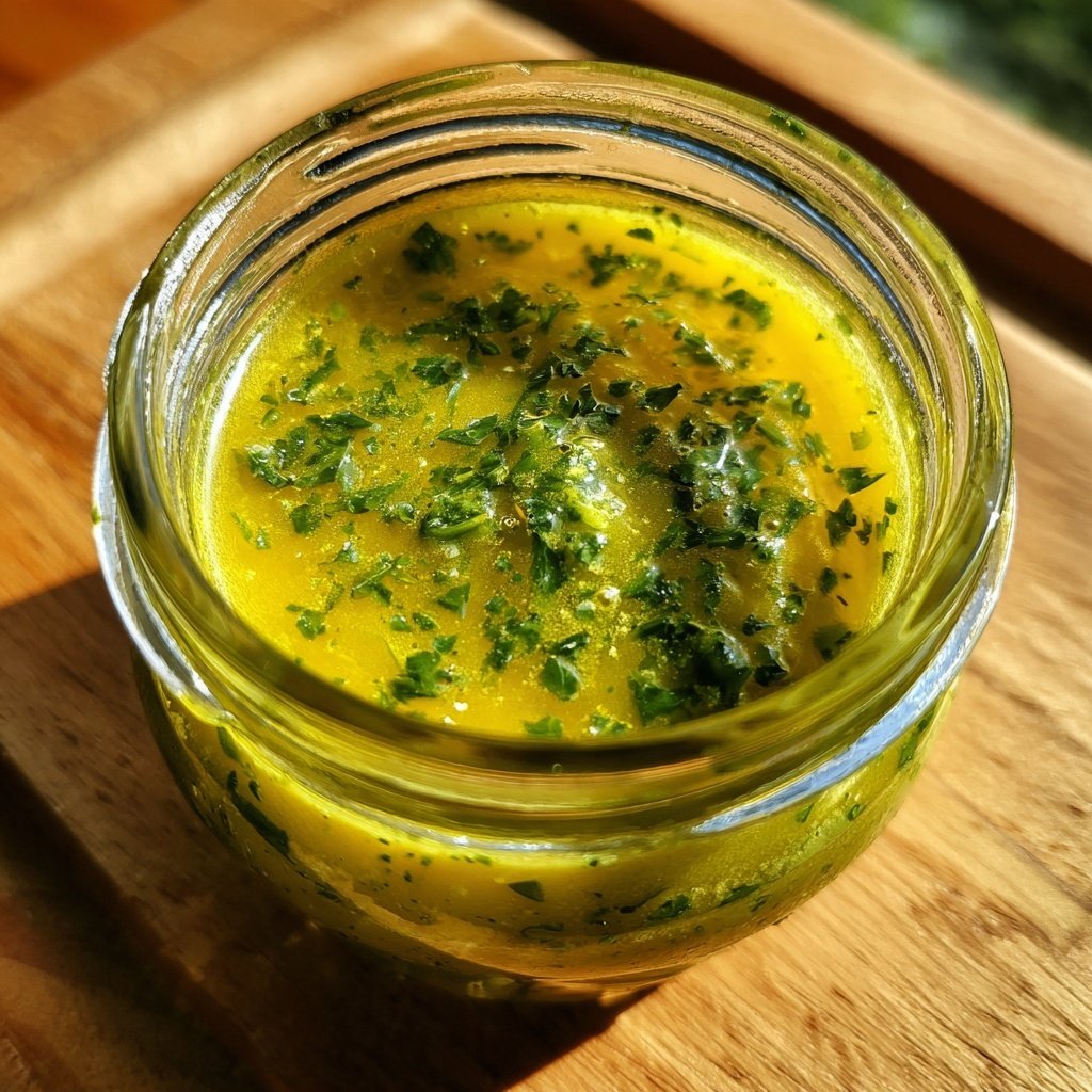 Lemon Parsley Green Vinaigrette