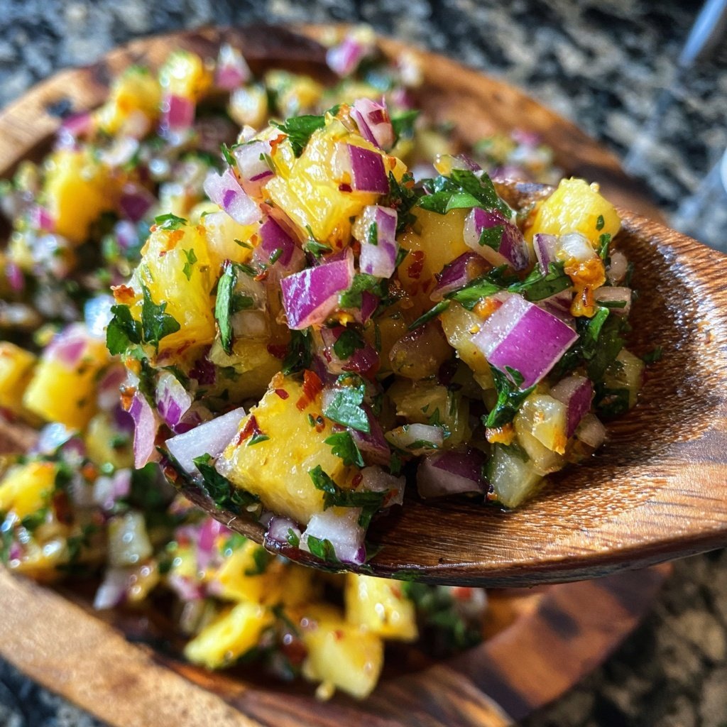 Pineapple Salsa with Lime
