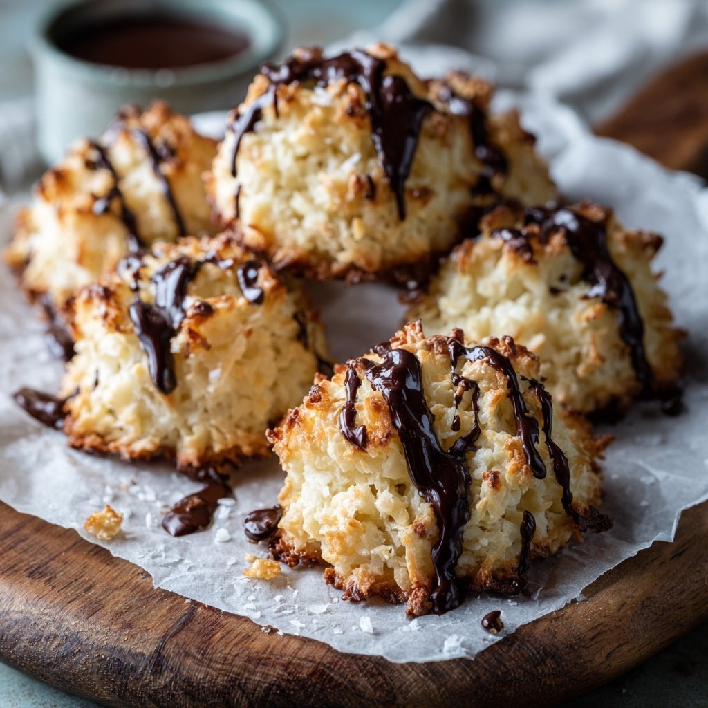 Vanilla Bean Coconut Macaroons