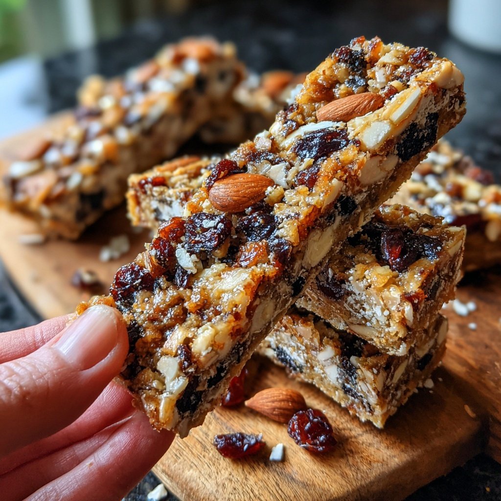 Fruit and Nut Protein Bars