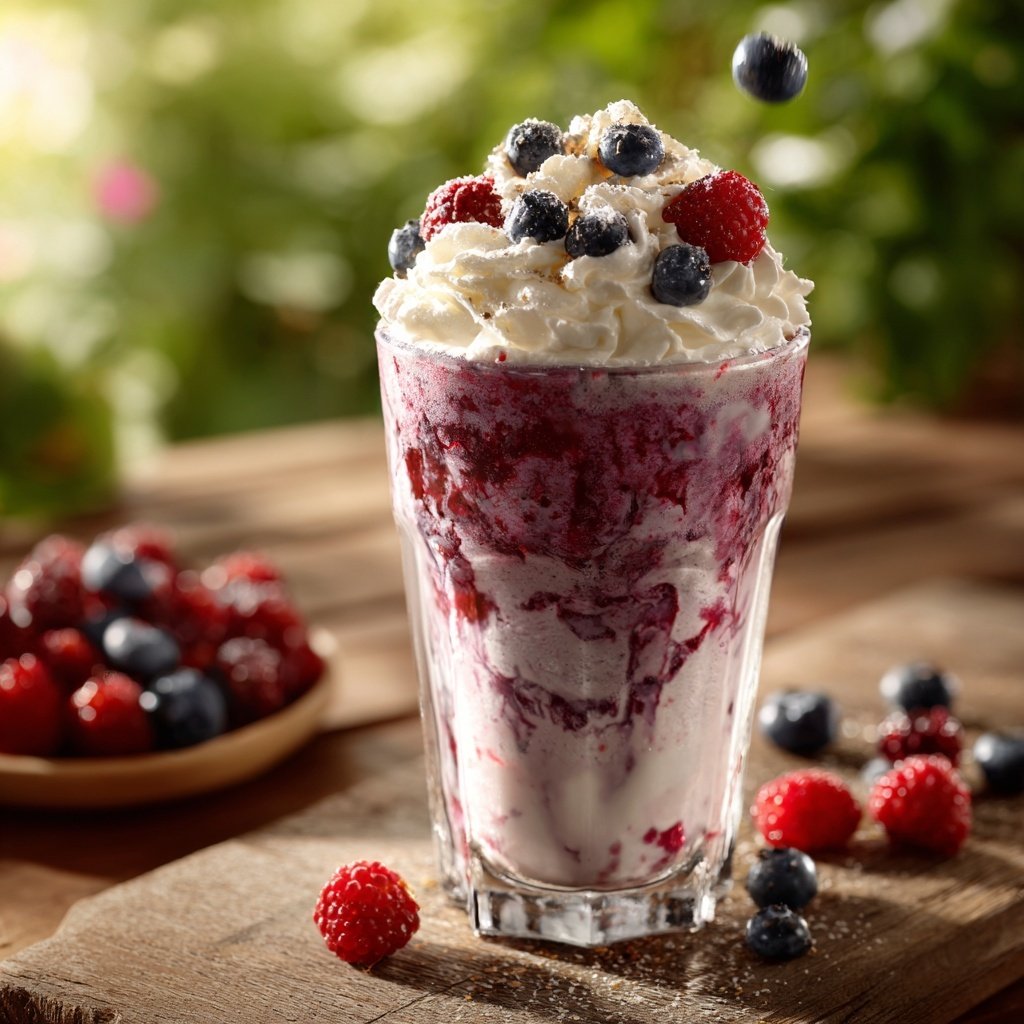 Berry Blast Vanilla Frappe