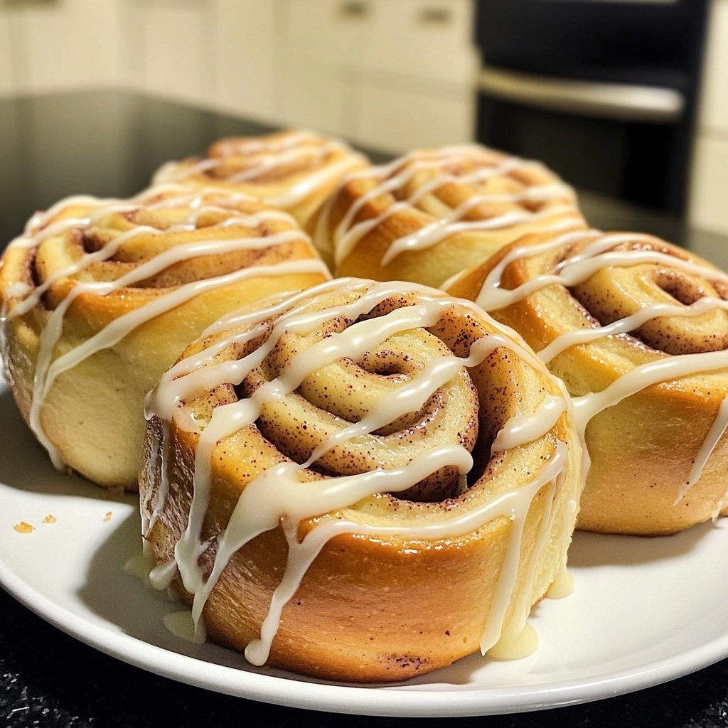 Apple Cinnamon Rolls with Cream Cheese Frosting