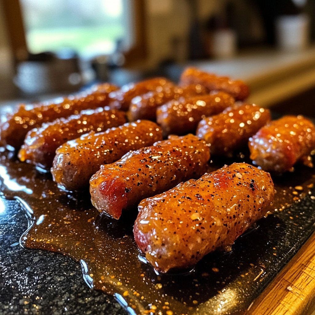 Candied Bacon Smokies