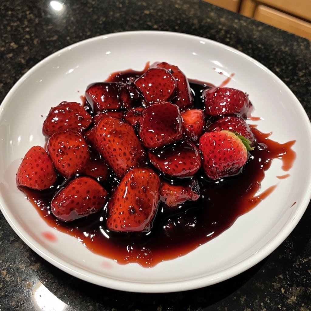 Strawberry Balsamic Glaze Recipe