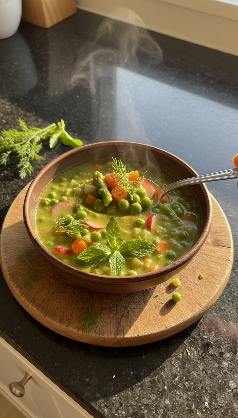 Garden Fresh Spring Soup