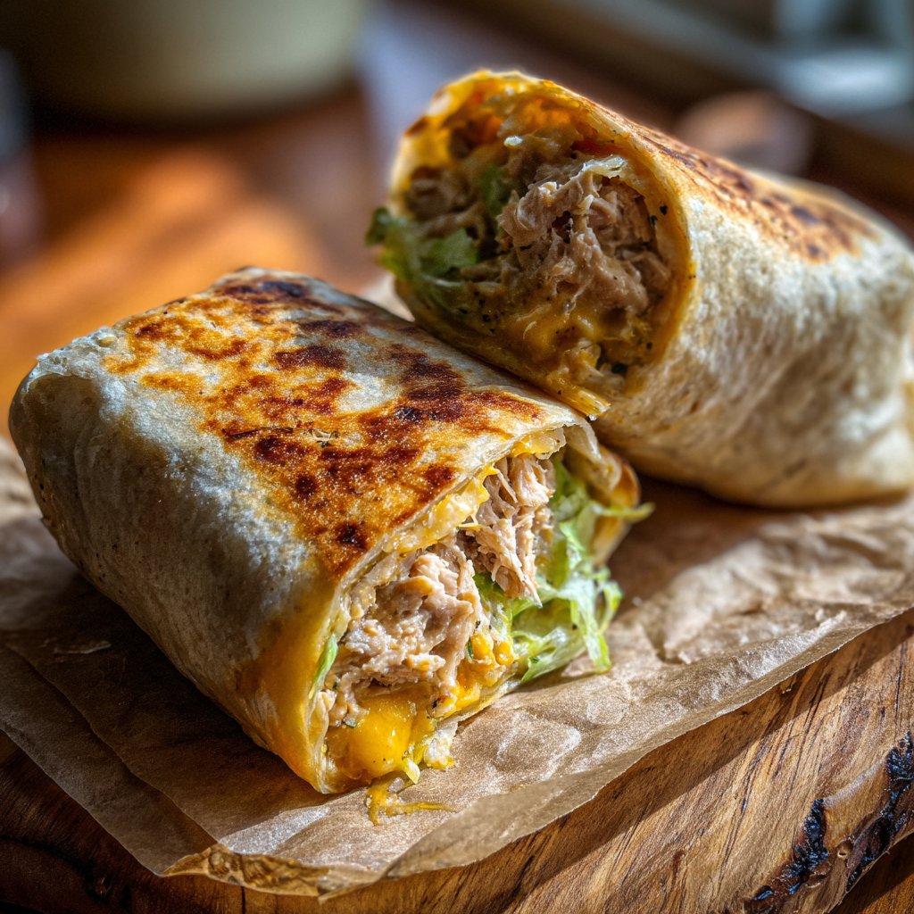 Tuna Melt Wrap