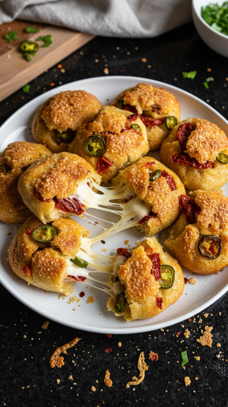 Sun-Dried Tomato Jalapeno Poppers
