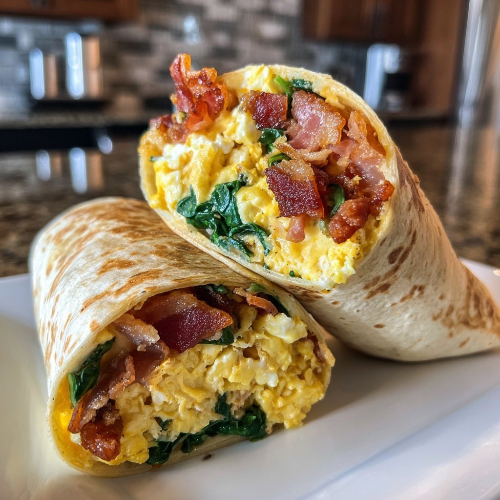 Turkey Bacon Egg Wrap