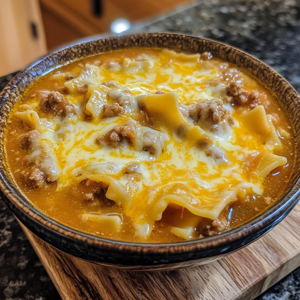 Lasagna Soup