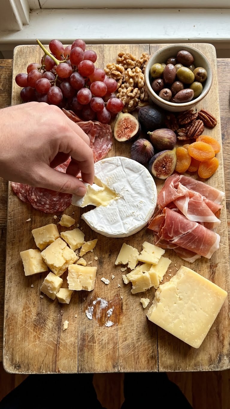 Rustic Charcuterie Board Romance