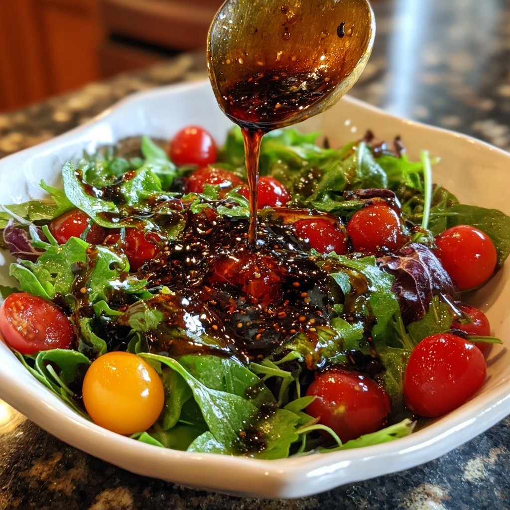 Quick Balsamic Glaze for Everyday Salads​