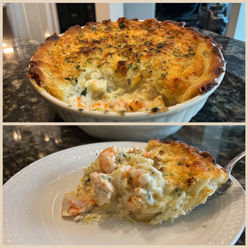 Fish Pie with Creamy Seafood Filling