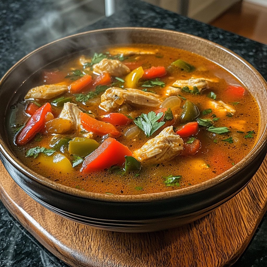 Spicy Chicken Soup