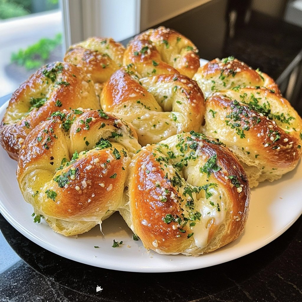 Garlic Knots Chewy