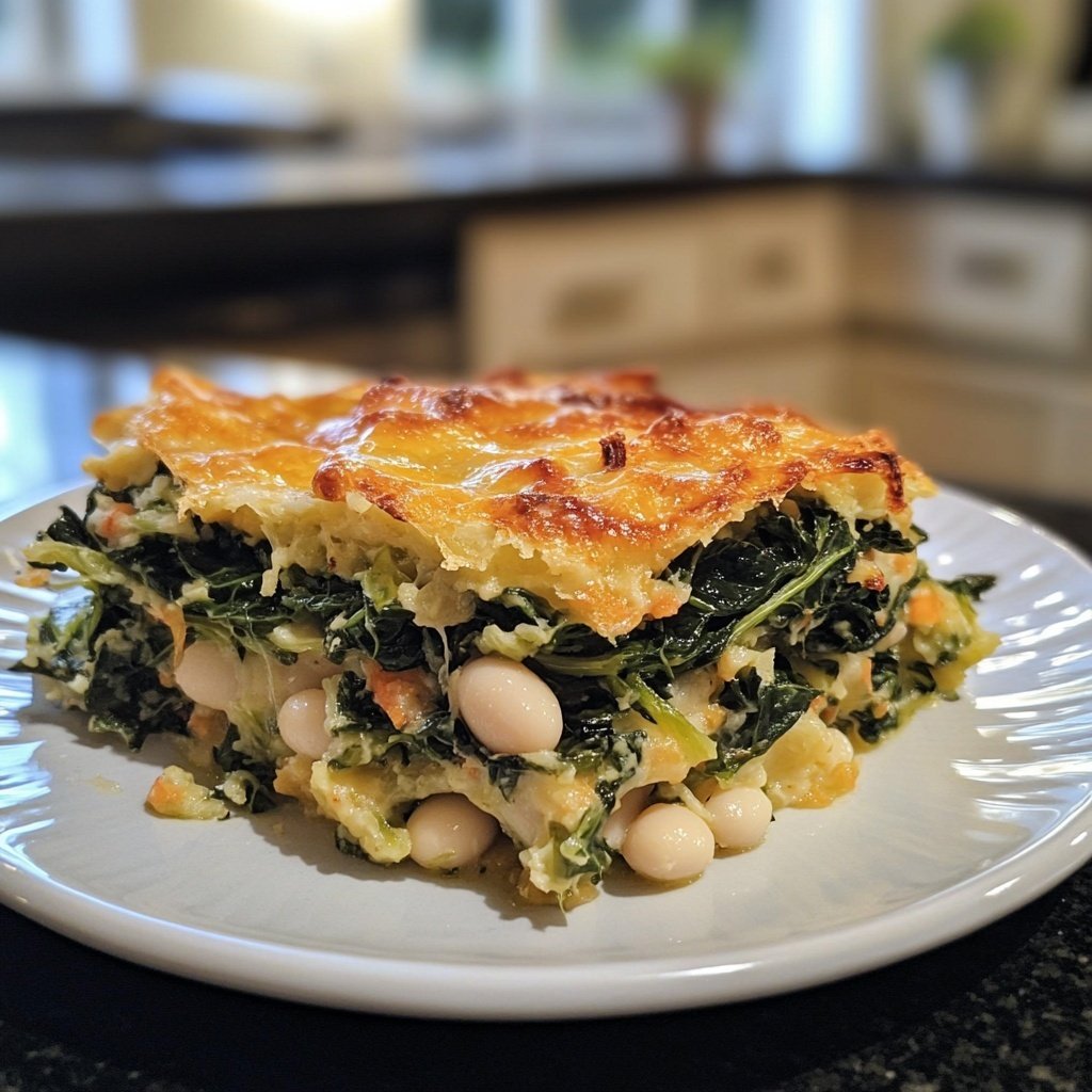 Swiss Chard, Fennel & White Bean Gratin