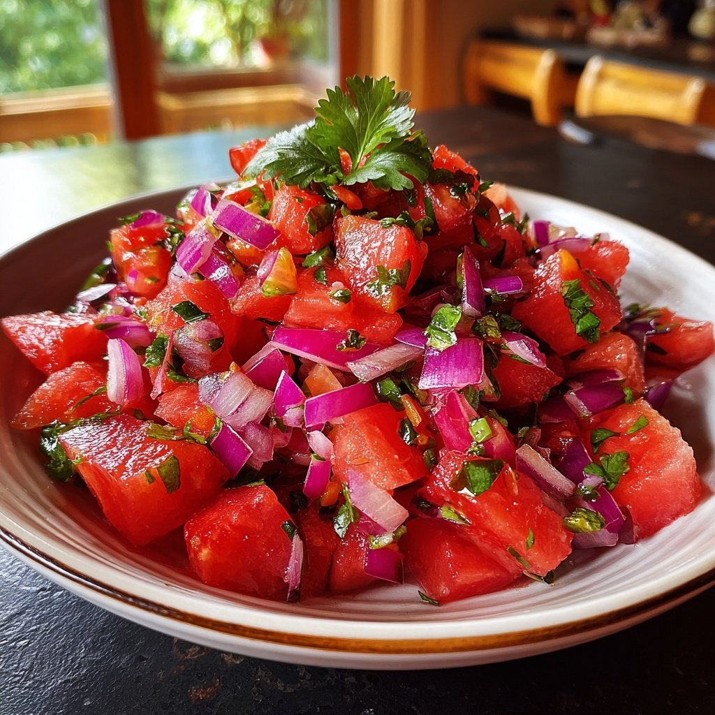Watermelon Salsa