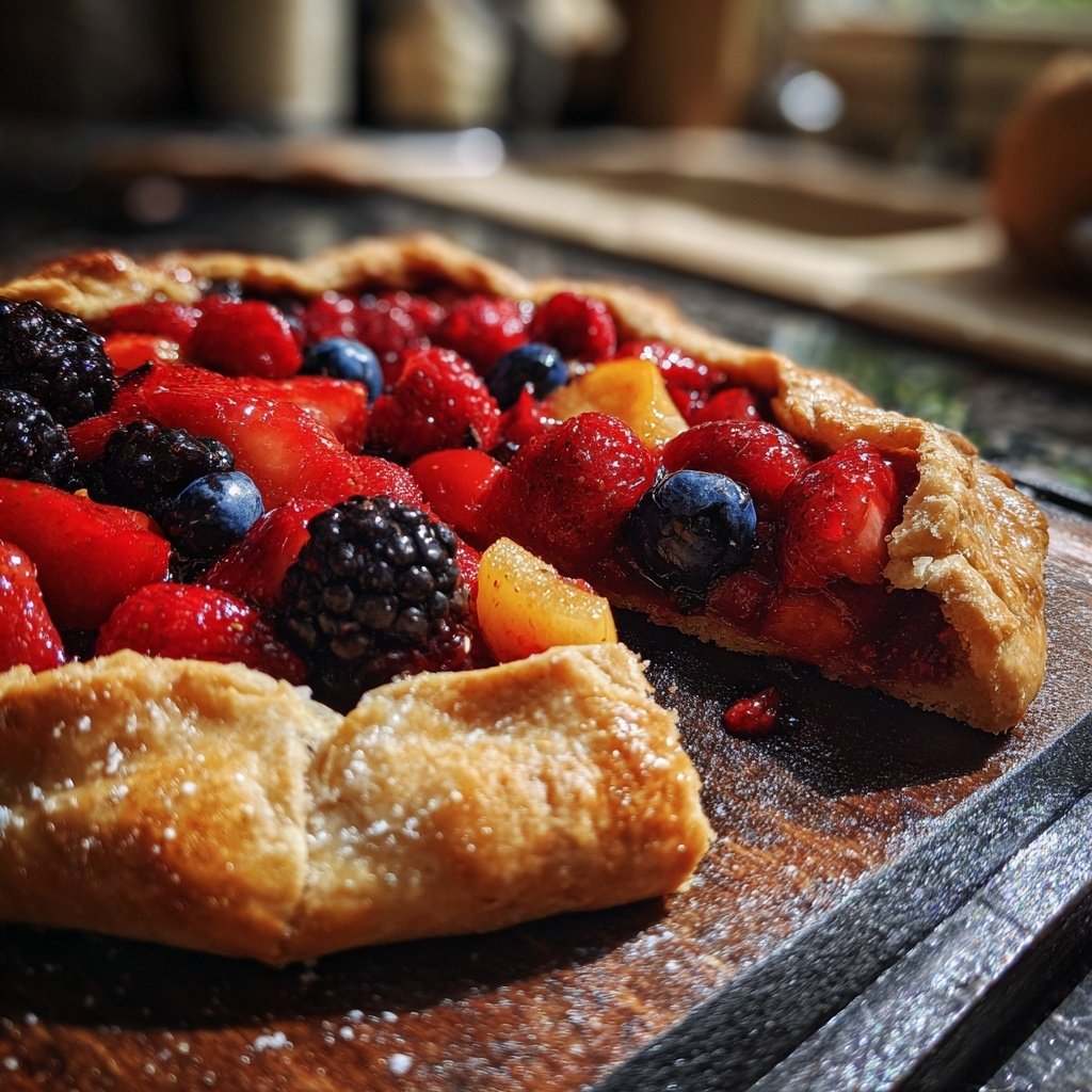 Fresh Fruit Galette