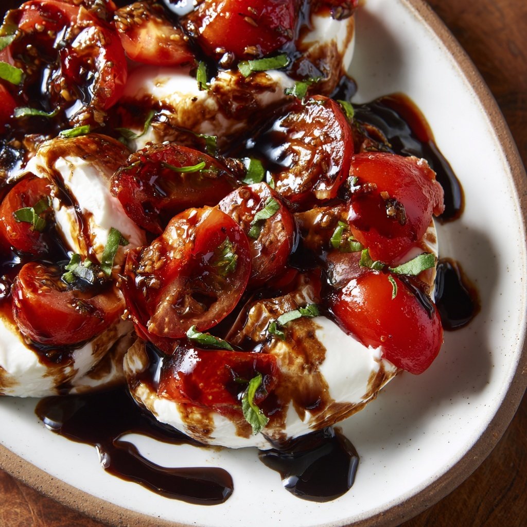 Thick Balsamic Reduction for Caprese Salad​