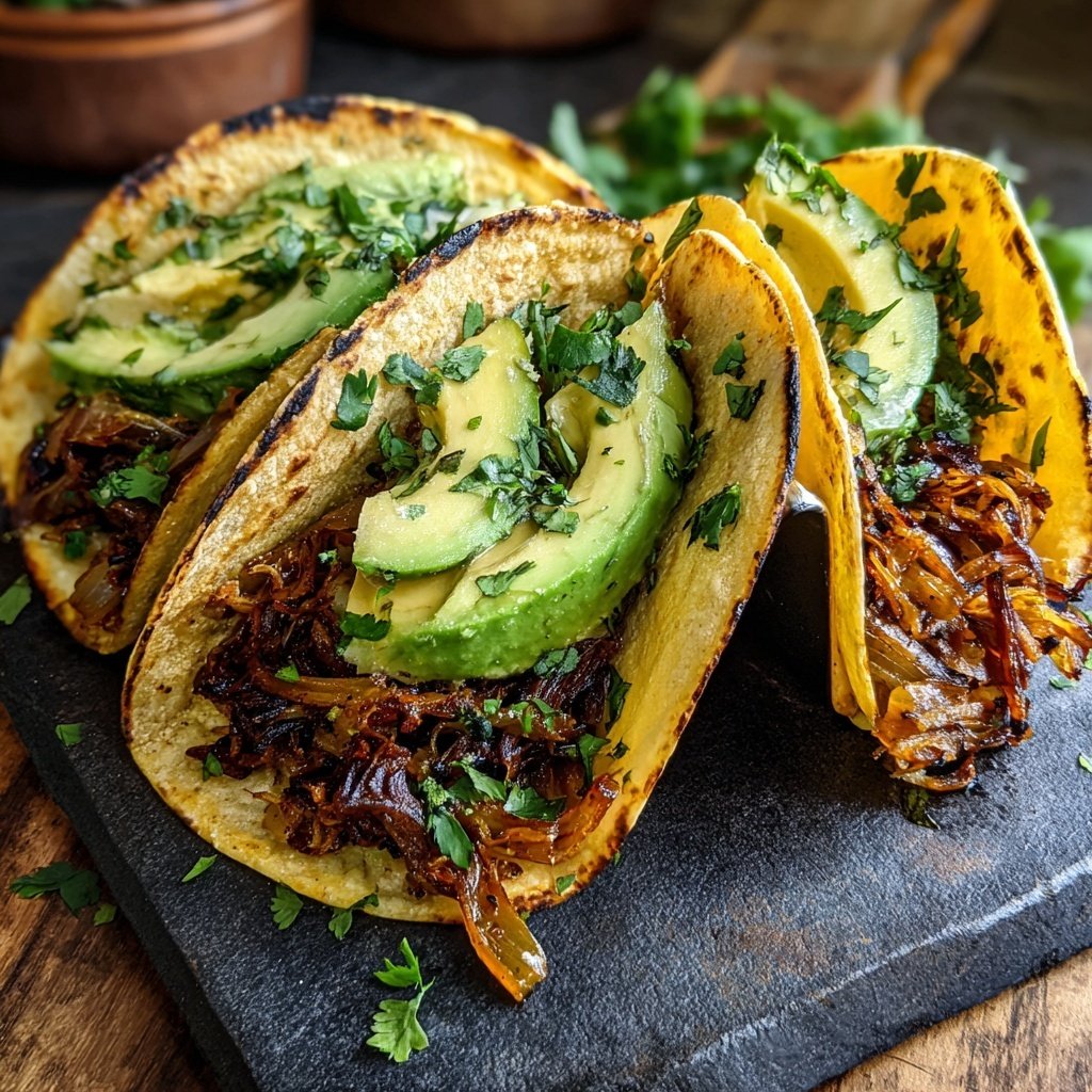 Sassy Caramelized Onion Tacos