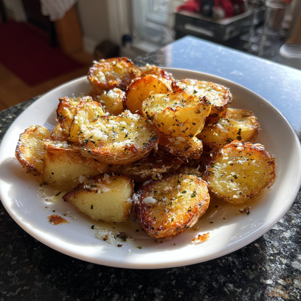 Truffle Oil Airfried Potatoes