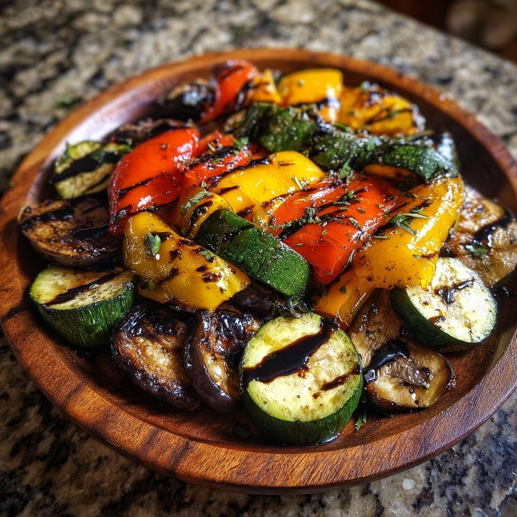 Delightful Grilled Vegetable Platter