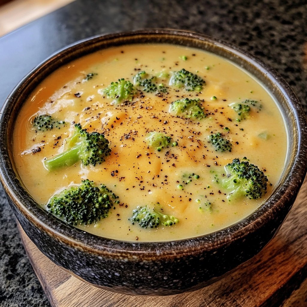 Comfort Broccoli Cheddar Soup​