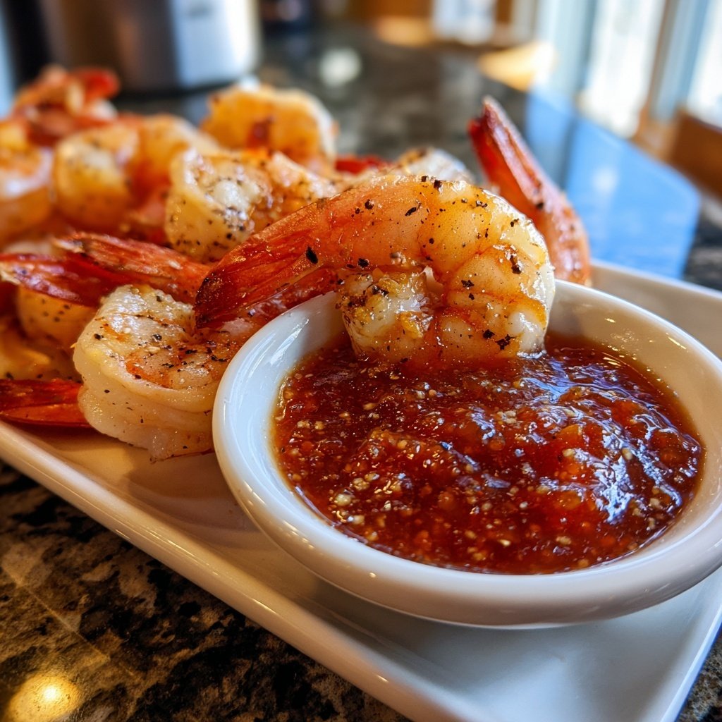 Prawn Cocktail with Spicy Sauce