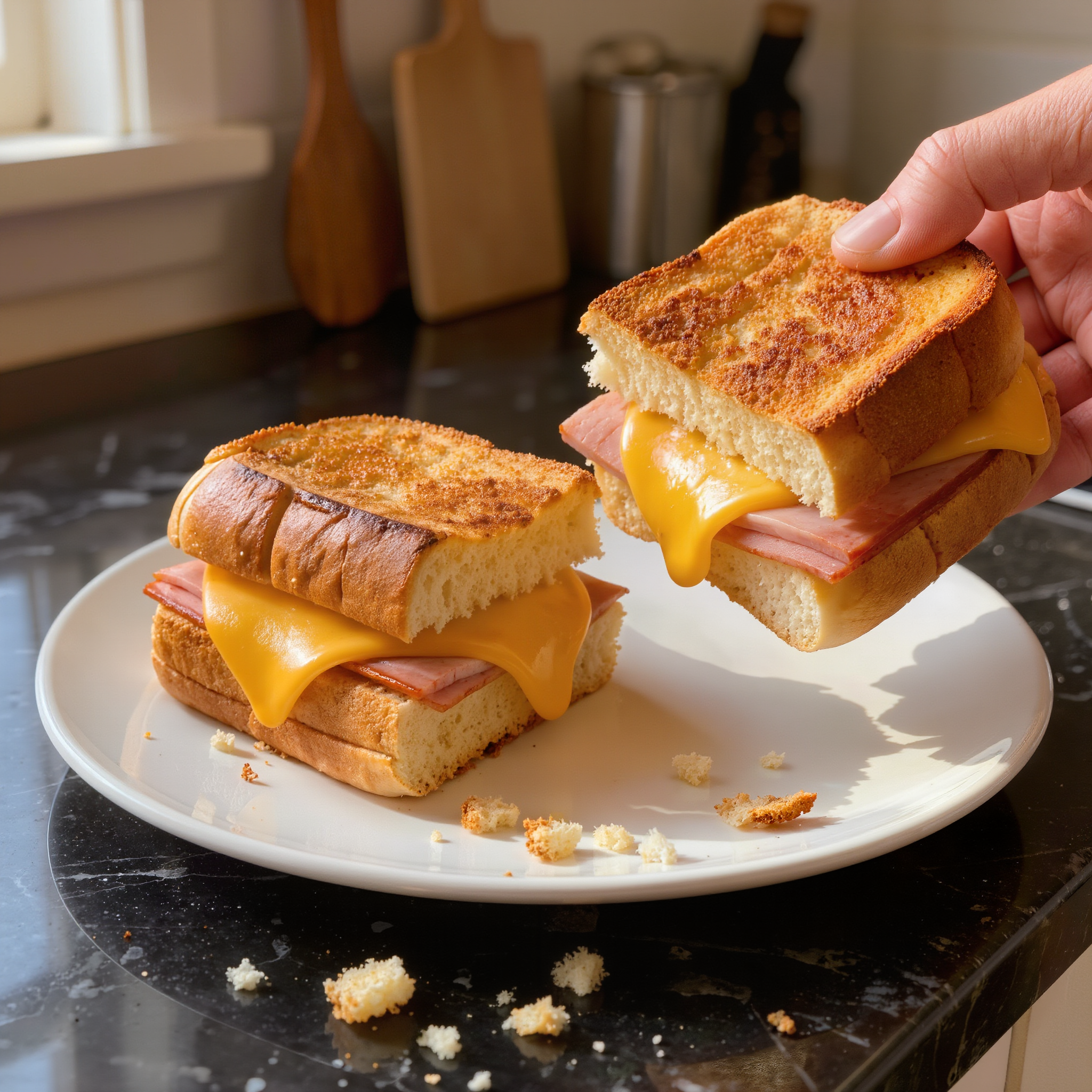 Savory French Toast Sliders