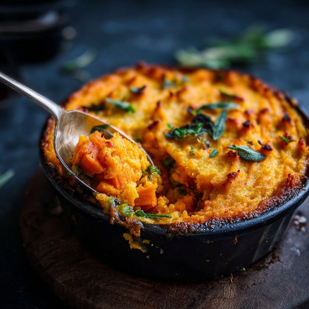 Savory Sweet Potato Shepherd's Pie