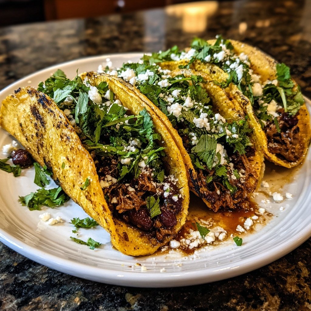 Tiny Tacos with Beef Bean