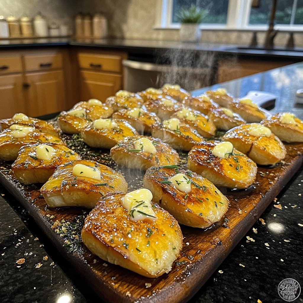 Simple Roasted Chestnuts w/ Butter & Rosemary