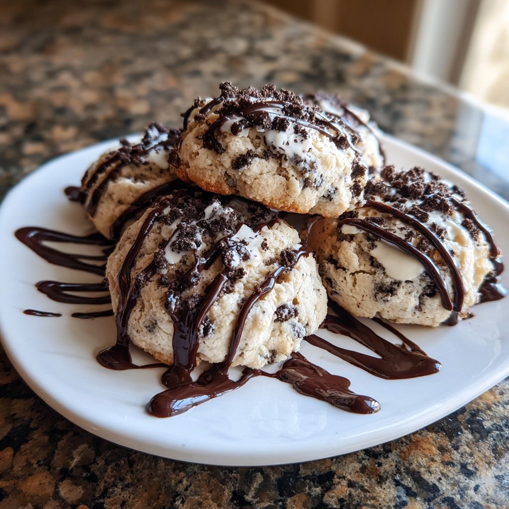 Crumbl Cookies and Cream Milkshake Cookies